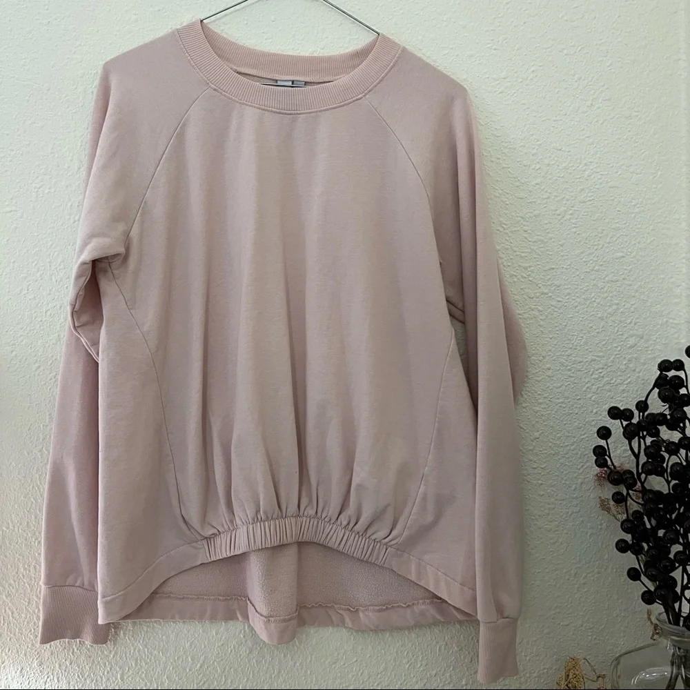Z by zella pink pullover sweater - Picture 1 of 7